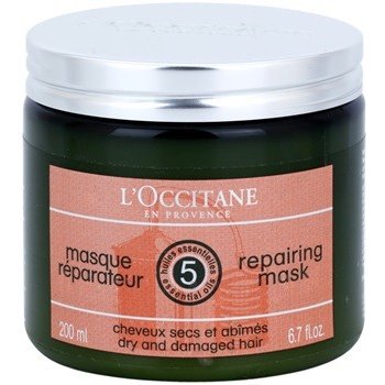 L'Occitane Hair Care regenerační a hydratační maska na vlasy s bambuckým máslem 200 ml