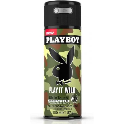 Playboy Play It Wild For Him deospray 150 ml – Zboží Mobilmania