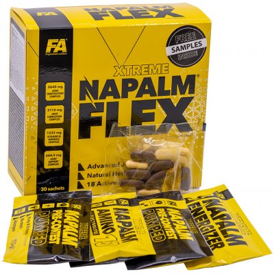 Fitness Authority FA Nutrition Napalm PAK 30 dávek – Zboží Mobilmania