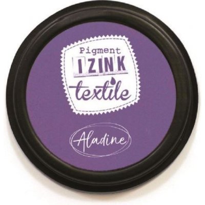 Textilní razítkovací polštářek Aladine Izink fialový – Zboží Dáma