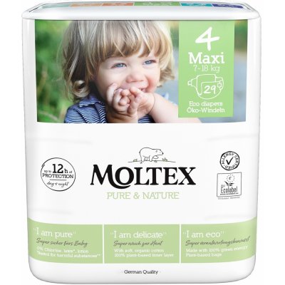 Moltex Pure & Nature 4 Maxi 7-14 kg 29 ks