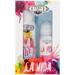 Cuba La Vida EDP 100 ml + antiperspirant roll-on 50 ml dárková sada – Zboží Mobilmania