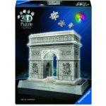 RAVENSBURGER 3D puzzle Iconics: Svítící Vítězný oblouk (Noční edice) 216 ks – Sleviste.cz