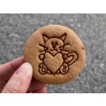 TVOŘÍTKO Kočička se srdíčkem - razítko Rozměr: 6 cm, + Vykrajovátko: Ano – Hledejceny.cz
