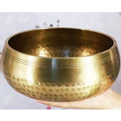 Tibetská mísa, zpívající meditační miska Chime Průměr: 20 cm – Zboží Dáma