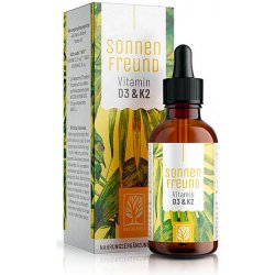 Naturtreu Vitamín D3+K2 MK7 kapky 1020 kapek 30 ml