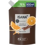 Isana tekuté mýdlo pomeranč a santalové dřevo náhradní náplň 500 ml – Zboží Dáma
