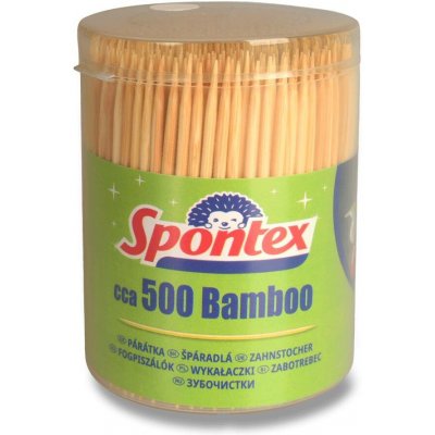 Spontex - dřevěná párátka, 500 ks 97018105 – Hledejceny.cz