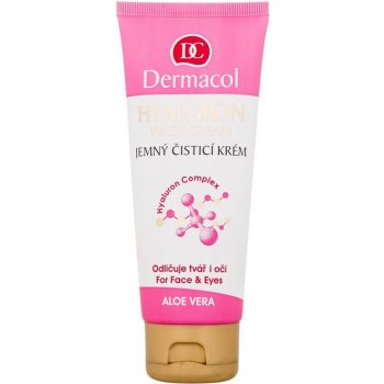 Dermacol Hyaluron Wash Cream jemný čistící krém 100 ml