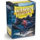 Sběratelská karta Dragon Shield obaly Protector Matte černá 100ks
