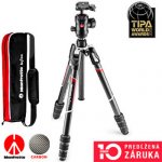Manfrotto BeFree GT Carbon Fibre Tripod Twist Lock MKBFRTC4GT-BH – Zboží Živě