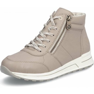 Rieker dámská kotníková obuv N1404-20 béžová – Zboží Mobilmania