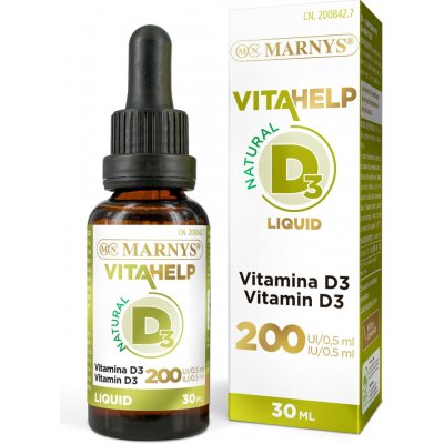 Marnys Vitamín D3 tekutý 30 ml – Hledejceny.cz