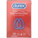 Durex Feel Thin Extra Lubricated 18 ks – Zboží Dáma