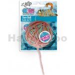 AFP Hračka pro kočky Knotty Habit klubko se šantou 4,5cm – Zboží Dáma