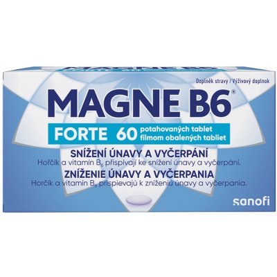 Magne B6 Forte 60 tablet – Zboží Mobilmania