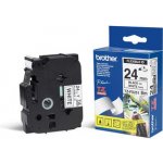 Brother TZE-FX251, černý tisk bílý podklad 8 m x 24 mm – Zboží Dáma