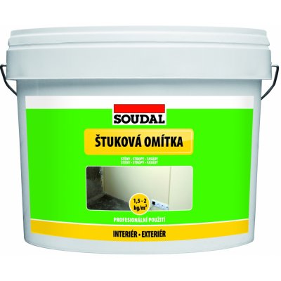 Soudal Štuková omítka 15kg – Zboží Mobilmania