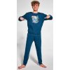 Dětské pyžamo a košilka Cornette 47 vesmír modré