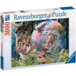 Ravensburger Lesní paní Vlk ve svitu měsíce 3000 dílků – Hledejceny.cz