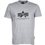 tričko basic Tshirt šedé melírované – Zboží Dáma