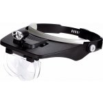 Verk 09015 Náhlavní lupa s LED osvětlením 1,2x 1,8x 2,5x 3,5x – Zboží Mobilmania