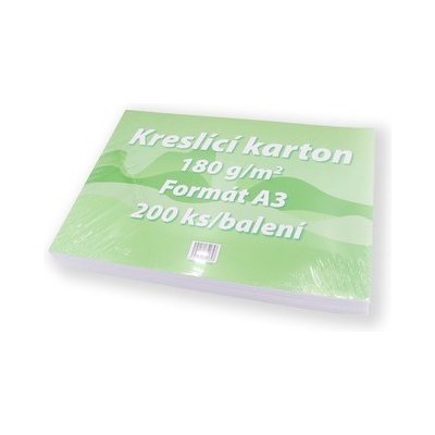 Kreslící karton 180g, balení 200ks Velikost: A3 – Zboží Dáma