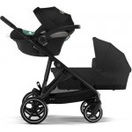 Cybex Gazelle S Kombinovaný Rám Černý + 2x Cybex Aton S2 i-Size Autosedačka 0-13kg Moon Black + Adaptéry 2023 – Sleviste.cz