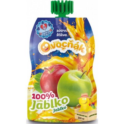 Ovocňák 100% jablečný mošt 200ml – Zboží Dáma