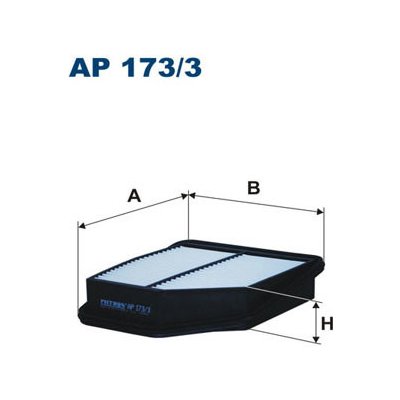 Vzduchový filtr FILTRON AP 173/3 – Hledejceny.cz