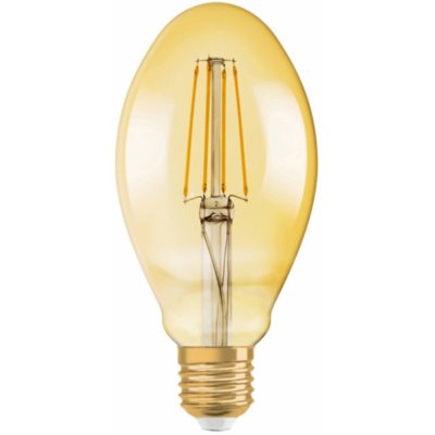 Osram LED žárovka 1906 Oval 40, E27, 4 W, 470 lm, 2400 K, jantarová – Hledejceny.cz