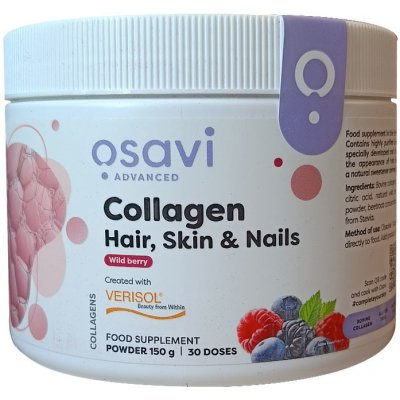 Osavi Collagen Hair, Skin & Nails 150 g wildberry