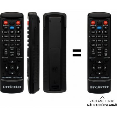 Dálkový ovladač Predátor Sanyo PLC-XF30NL – Hledejceny.cz