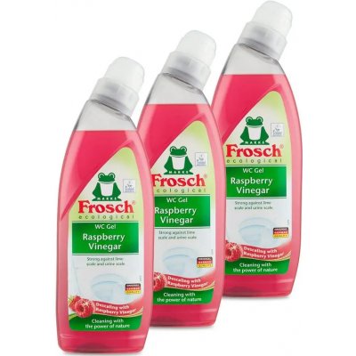 Frosch Eko WC gel Malina 3 x 750 ml – Zbozi.Blesk.cz