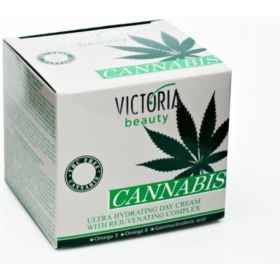 Victoria Beauty Cannabis Ultra hydratační omlazující denní krém s extraktem z konopí 30 ml