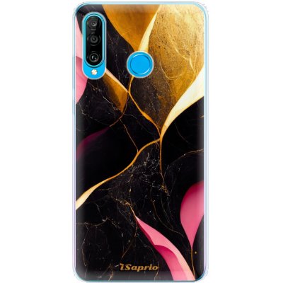 Pouzdro iSaprio - Gold Pink Marble - Huawei P30 Lite – Hledejceny.cz