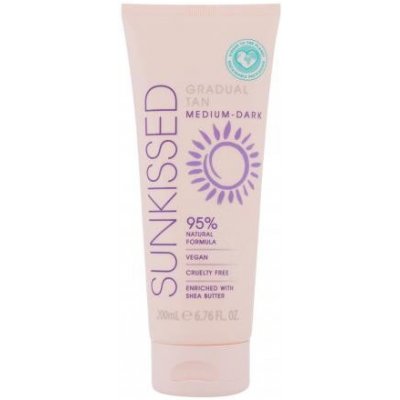Sunkissed Gradual Tan samoopalovací mléko pro postupné polotmavé opálení Medium Dark 200 ml – Zboží Dáma