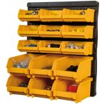 Artplast Černá plastová stěna na nářadí s boxy, 15 boxů – Hledejceny.cz