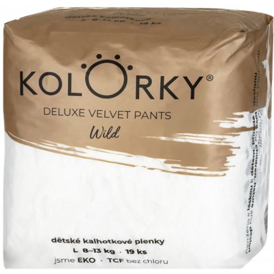 Kolorky Deluxe Velvet eko L 8-13 kg 19 ks – Sleviste.cz