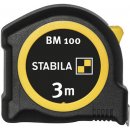 STABILA 19570 Metr svinovací 3m žlutá páska 16mm Typ BM100