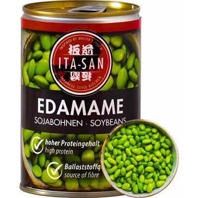 ITA-SAN Sójové boby ve slaném nálevu EDAMAME 400 g – Zboží Dáma