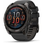 Garmin Fenix 8 AMOLED 51mm Sapphire Carbon Gray Titanium/Black 010-02905-21 – Zboží Živě