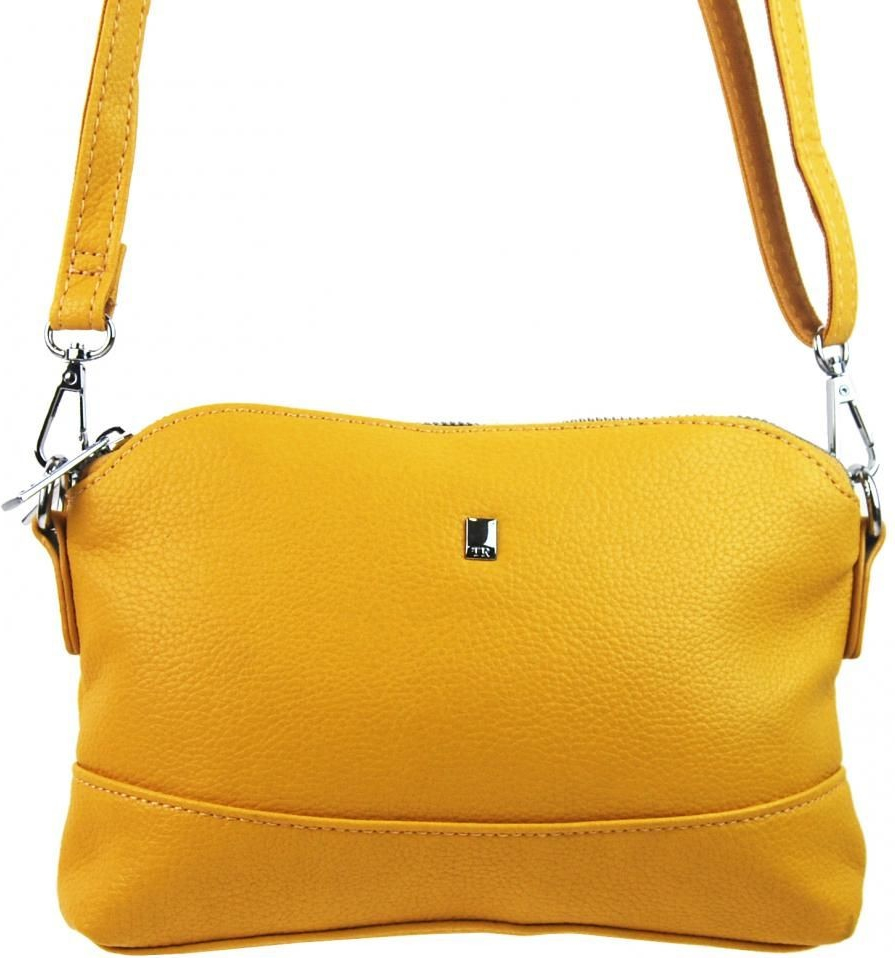 Bella Belly crossbody dámská kabelka se třemi oddíly 5414-BB žlutá