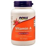 Now Foods Vitamín A 25000 iu 250 kapslí – Hledejceny.cz