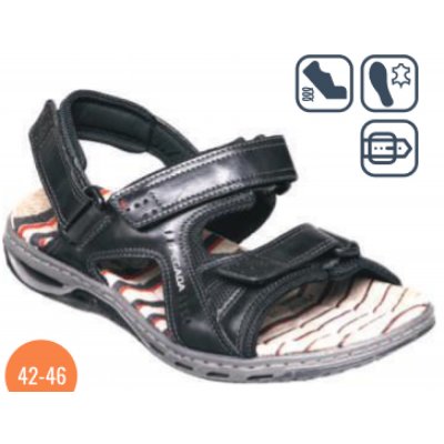 Santé PE/31604-59 PRETO zdravotní sandál – Zboží Mobilmania