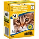 Bozita Cat s kuřecím & krůtím masem 370 g