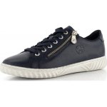 Rieker polobotky se zipem tmavě modré N0900-14 – Zboží Dáma