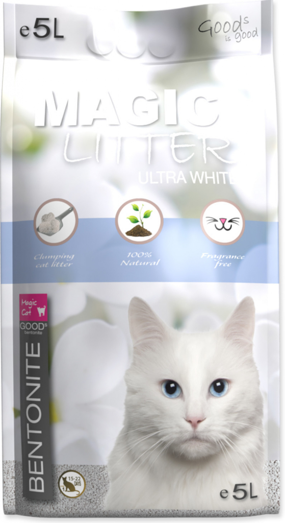 Magic Cat Magic Litter Bentonite Ultra White 5 l