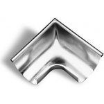 Evromat Žlabový roh vnější 250 mm pozink hnědý – Sleviste.cz