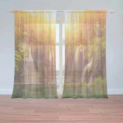 Záclony Vodopád: 2 ks - 150x250 cm - Sablio – Hledejceny.cz